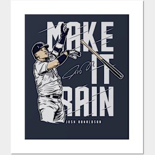 Josh Donaldson New York Y Make It Rain Posters and Art